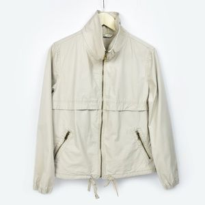 Old Navy Stone Colored Utility Windbreaker Style